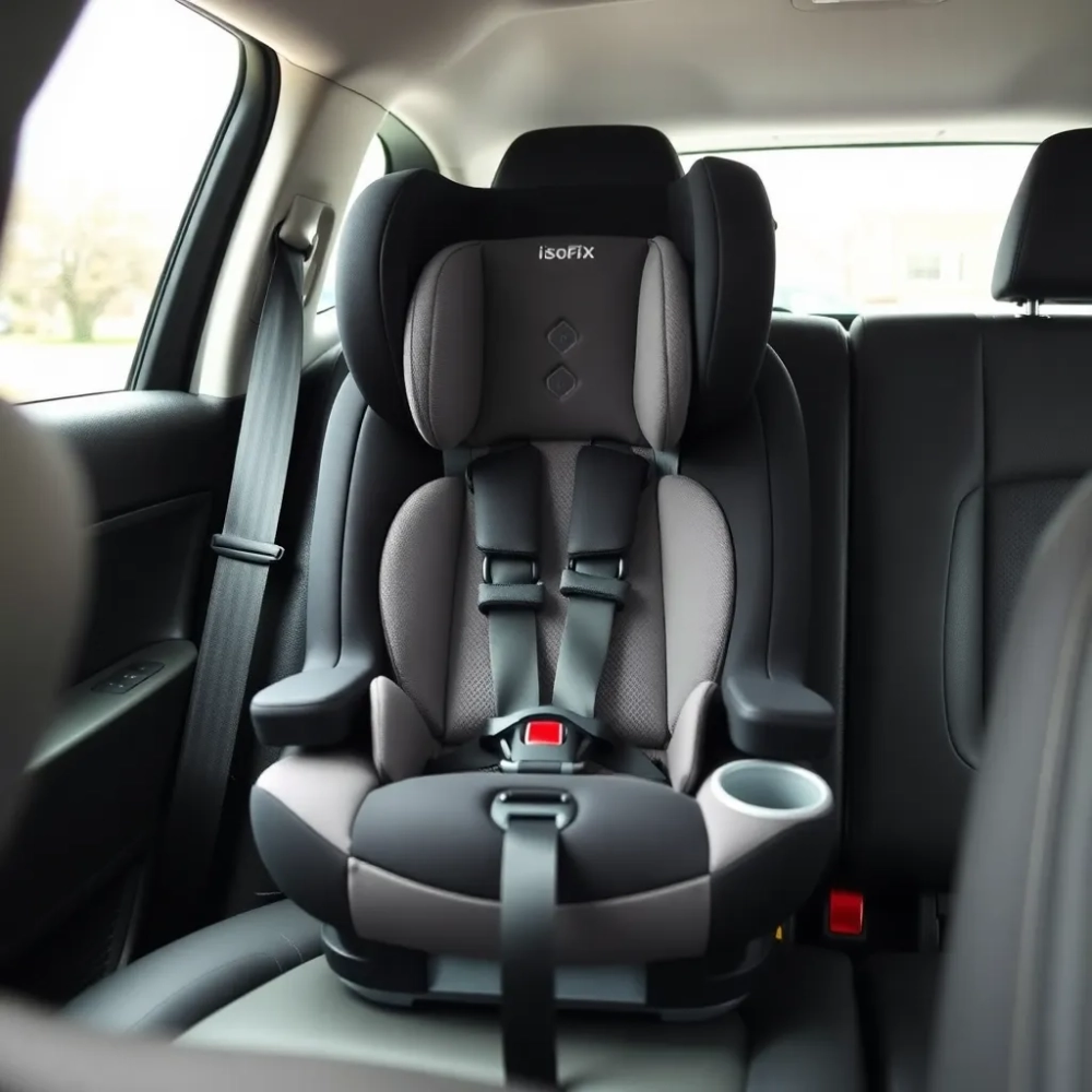Czy fotelik z Isofix można zamontować pasami