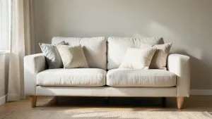 sofa skandynawska z fotelem