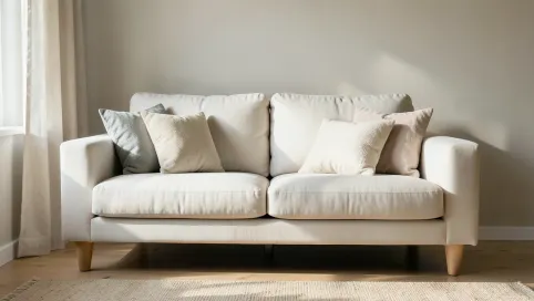 sofa skandynawska z fotelem